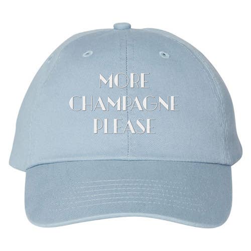 Lucky Luna Apparel – Engroshandel Baseballkasket - Dame – Mere Champagne Please Broderet Dad Hat8