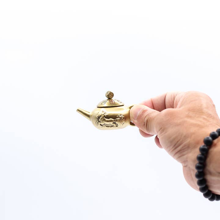 AWGifts Europe - Wholesale Tea Pot - 3x Feng Shui Fortune - Lucky Teapot with Dice Spin2