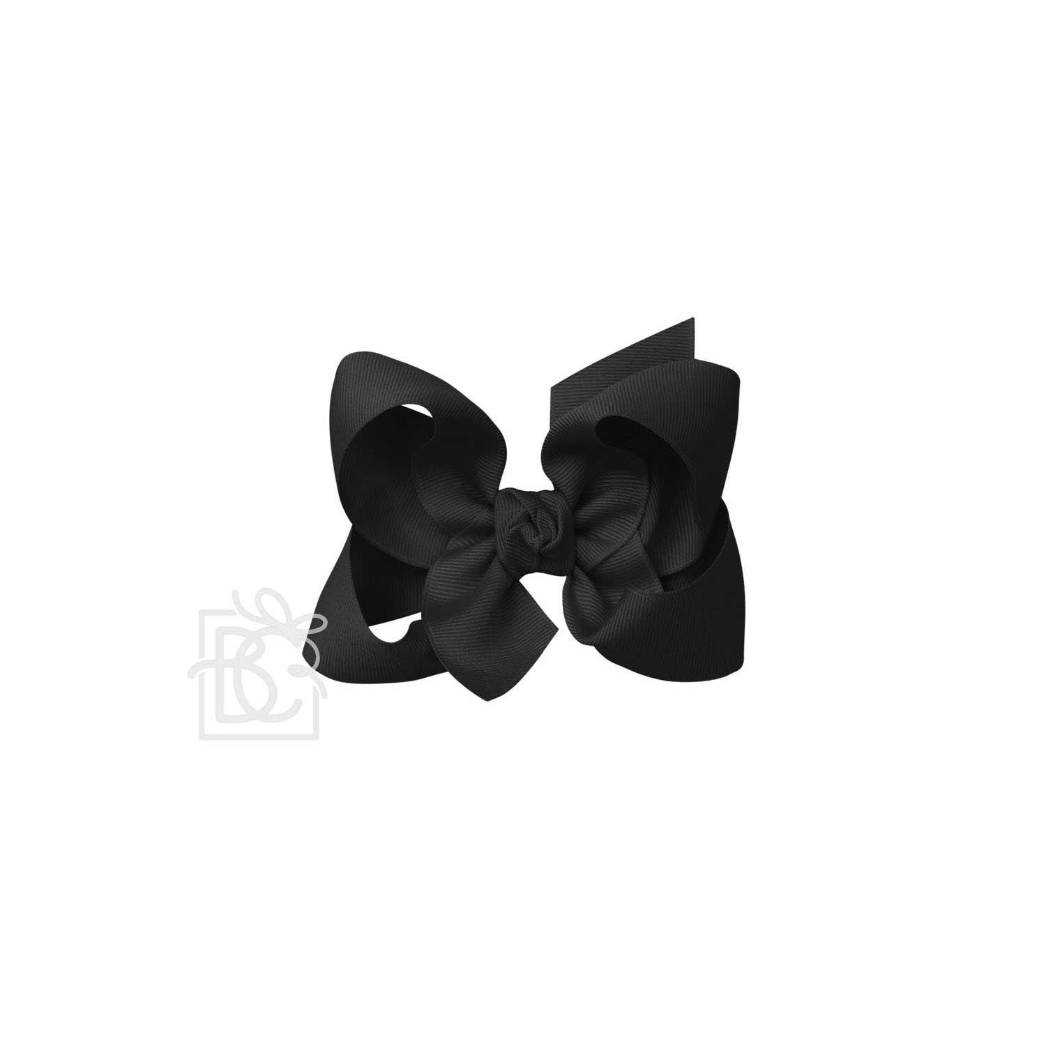 Beyond Creations, LLC - Wholesale Hair Bow - Kids - SIGNATURE GROSGRAIN BOW ON CLIP680