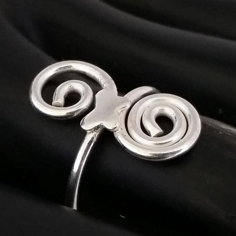 Costello International - Wholesale Toe Ring - Art Deco Silver Adjustable Beach Toe Rings16