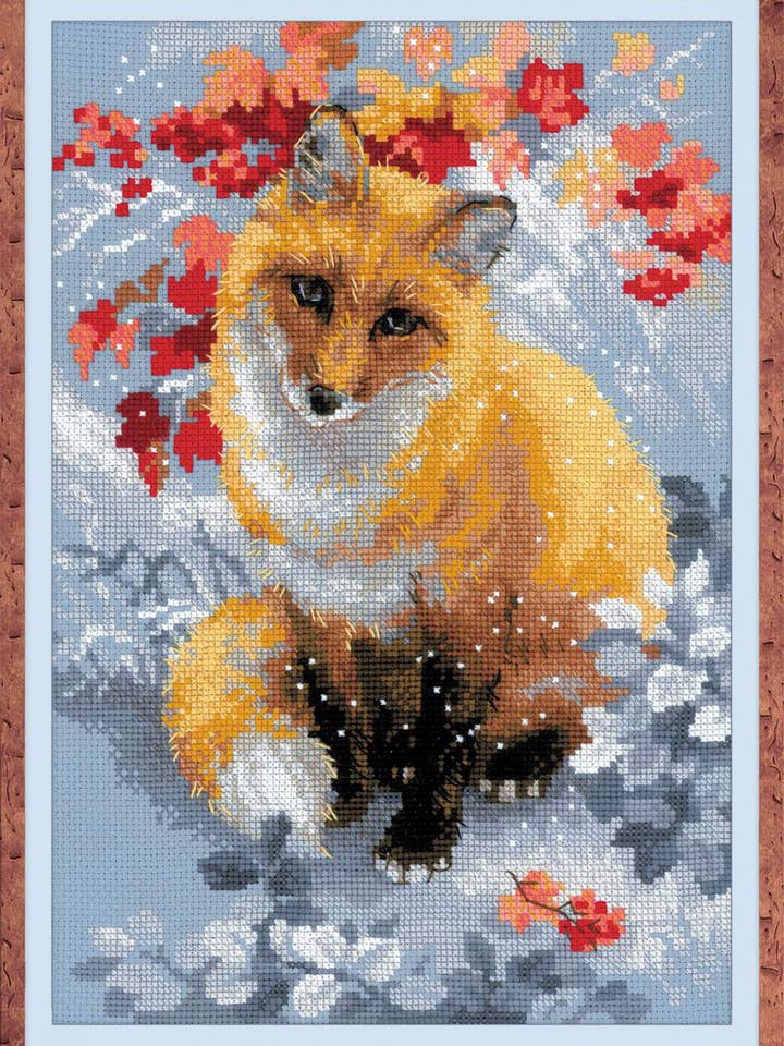 Cross Stitch Kit From Riolis 1510 Fox for wholesale by RIOLIS
