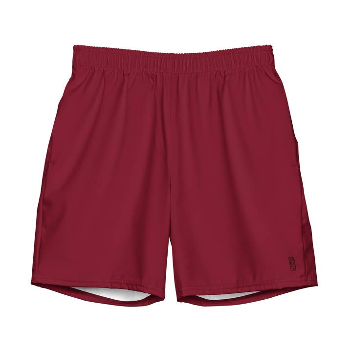Boardshorts - Burgundy voor wholesale door Bønita Clothing