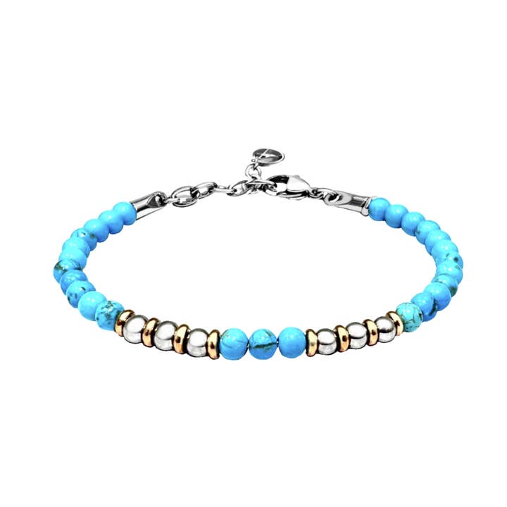 AMORINO SRL - Wholesale Beaded Bracelet - Men's Bracelet with Natural Stones - RD2372E2081