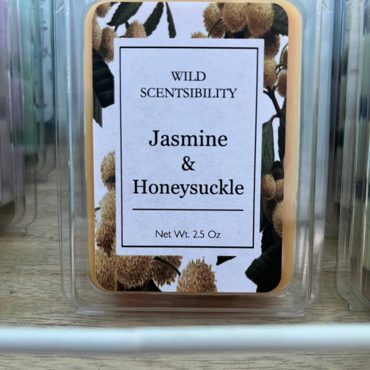 Jasmine & Honey Soy Wax Melts for wholesale by WILD Scentsibility