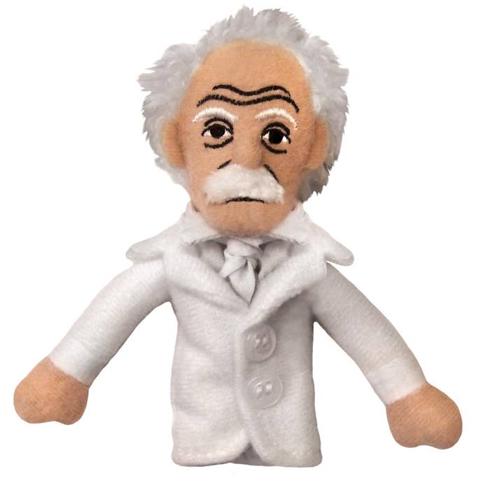 Mark Twain Finger Puppet for wholesale by Unemployed Philosophers Guild