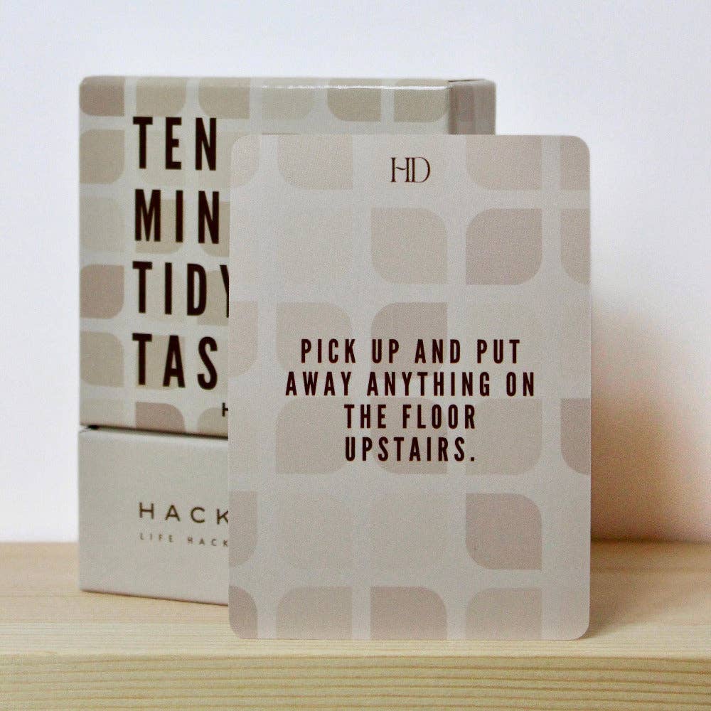 Hack Decks® - Wholesale Card Game - Ten Minute Tidying Tasks™5