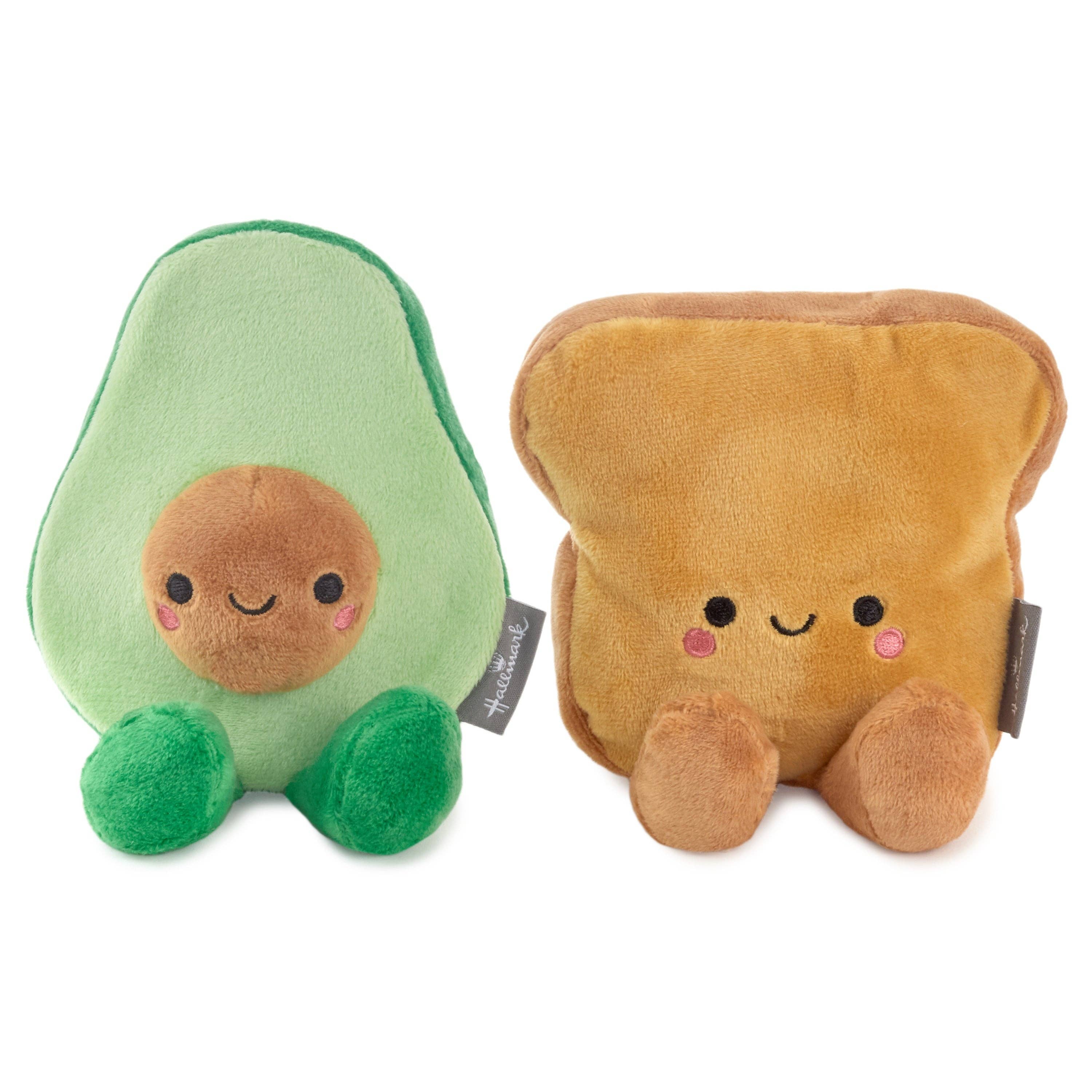 Hallmark – wholesale Stuffed/plush toy – Kids & baby – Better Together Avocado & Toast Magnetic Soft Toy Pair4