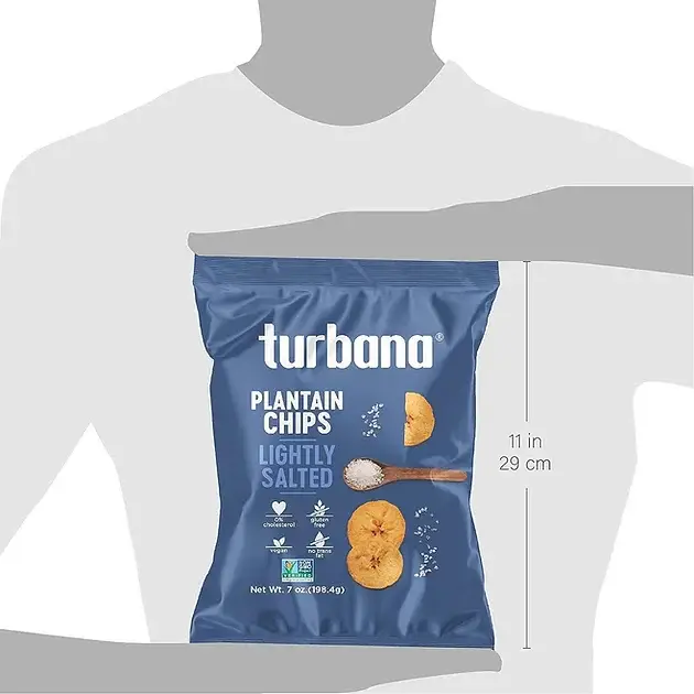 TURBANA - Vente Chips - Turbana Plantain Chips - Salés 7 oz6