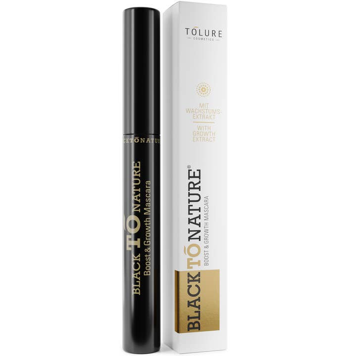 Tolure Cosmetics - Wholesale Mascara - Tolure Boost Mascara BLACKTONATURE Display 20 pcs + 1 Gratis