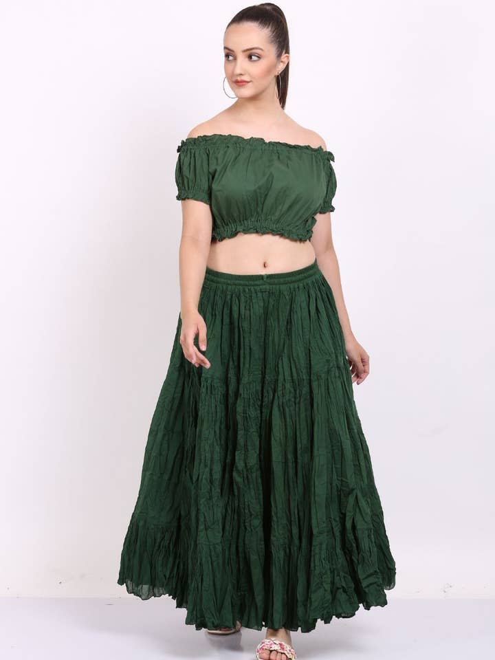 Wevez - Wholesale Skirt - Women's - American Tribal Style 25 Yards Cotton Renaissance skirt9