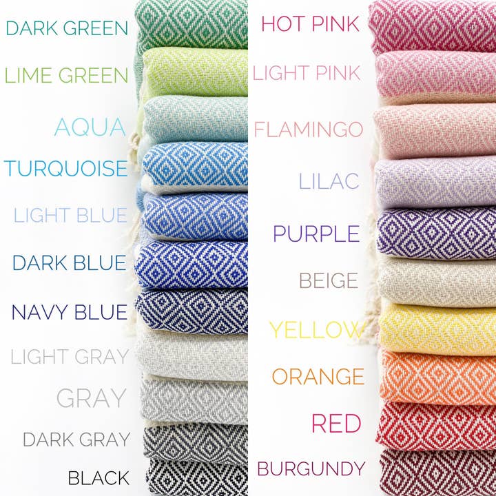 Kalkedon Towels - Wholesale Beach Towel - Turkish Towel | Peshtemal | Sand Resistant Beach Towel