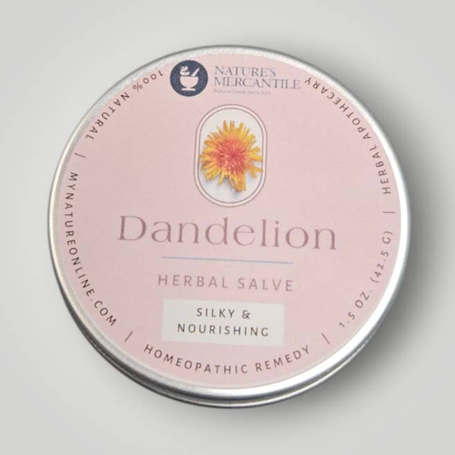 Nature's Mercantile – wholesale Healing salve/balm/cream – Dandelion Herbal Salve