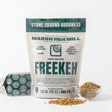 Freekeh 1.5 lb (12 Pack Case) for wholesale by Marsh Hen Mill