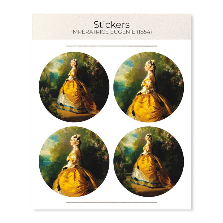 Ezen Trade - Wholesale Sticker - IMPÉRATRICE EUGÉNIE (1854): Painting Sticker Set
