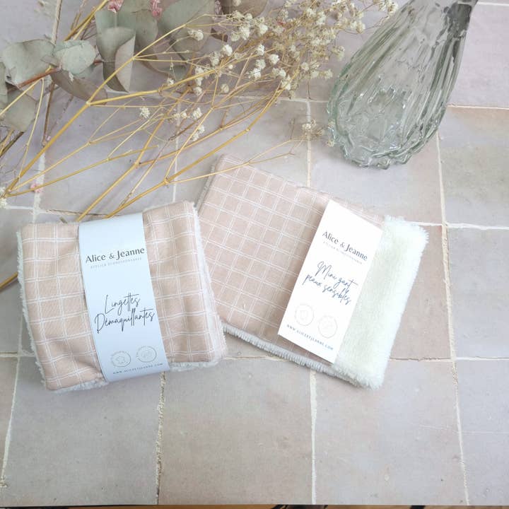 Alice et Jeanne – Engroshandel Eksfolierende handsker/vanter – Mathilde mini-handske til sensitiv hud4