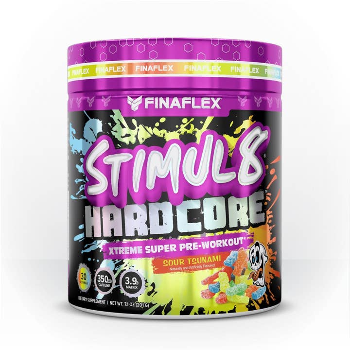 Finaflex - Wholesale Oral Supplement/Vitamin - Stimul8 Hardcore, Sour Gummy