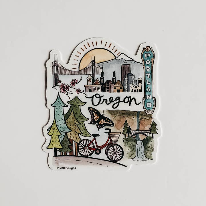 Sticker Girl â„¢ (Prev. KPB Designs) - Wholesale Sticker - Portland Oregon Vinyl Sticker
