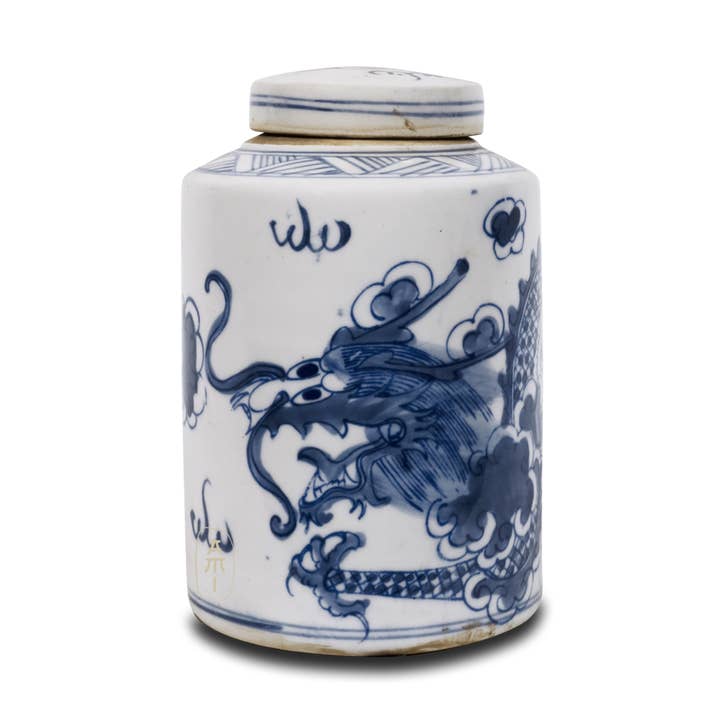 Ginger jar dragon small for wholesale by Asian Mix Interior