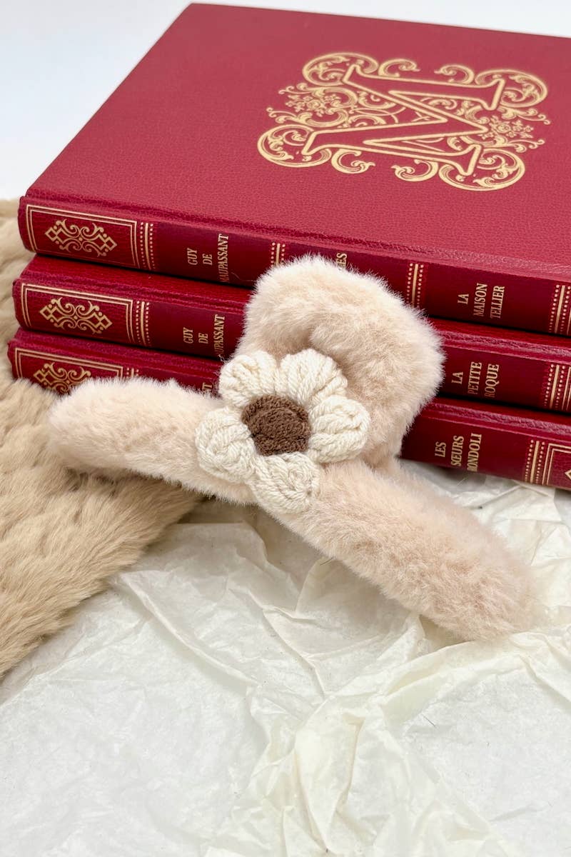 BYREN | ÉLINE L'ATELIER – wholesale Set med håraccessoarer – Dam – Fuskpäls hårklämma YH203YJ6