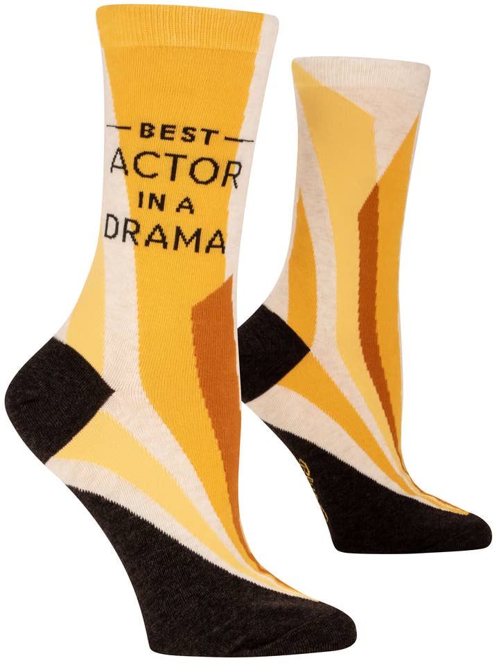 Calzini da equipaggio Miglior Attore in un Dramma - nuovo! per la vendita all'ingrosso da parte di Incognito