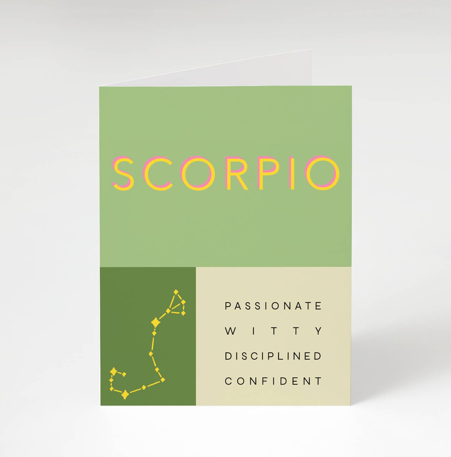 Bon Femmes - Wholesale Everyday Greeting Card - Scorpio Zodiac Card