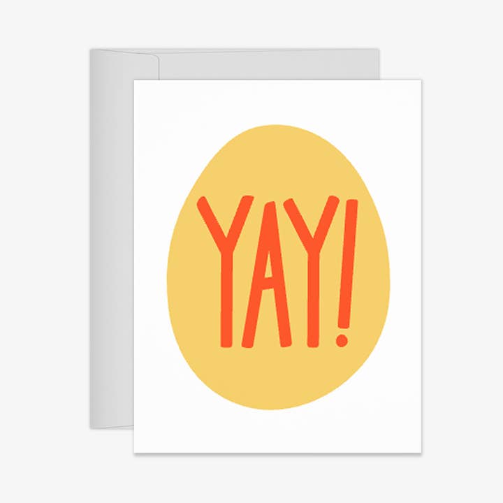 Ouais aux œufs ! Carte pour la vente par LIEFdesign