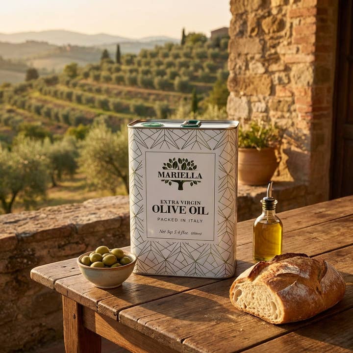 Wholesale Italian Food - Wholesale Olive Oil - Mariella Extra Virgin Olive Oil - 3L3