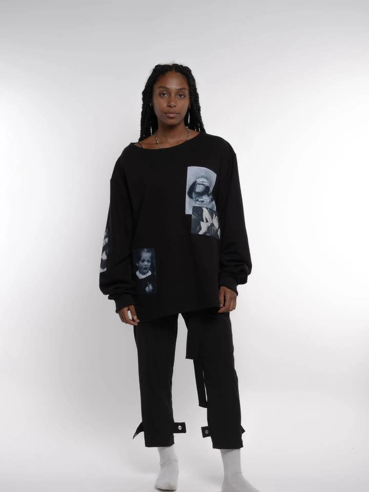 Hella sweatshirt voor wholesale door Young God