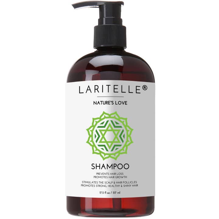 Shampooing biologique Laritelle Nature's Love 17,5 oz pour la vente par LARITELLE