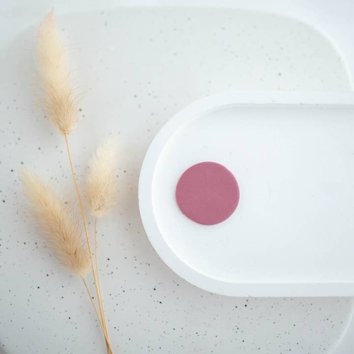 Hazel n Blue – wholesale Hängande örhängen – Lerörhängen | Små Dahlia Dingles4