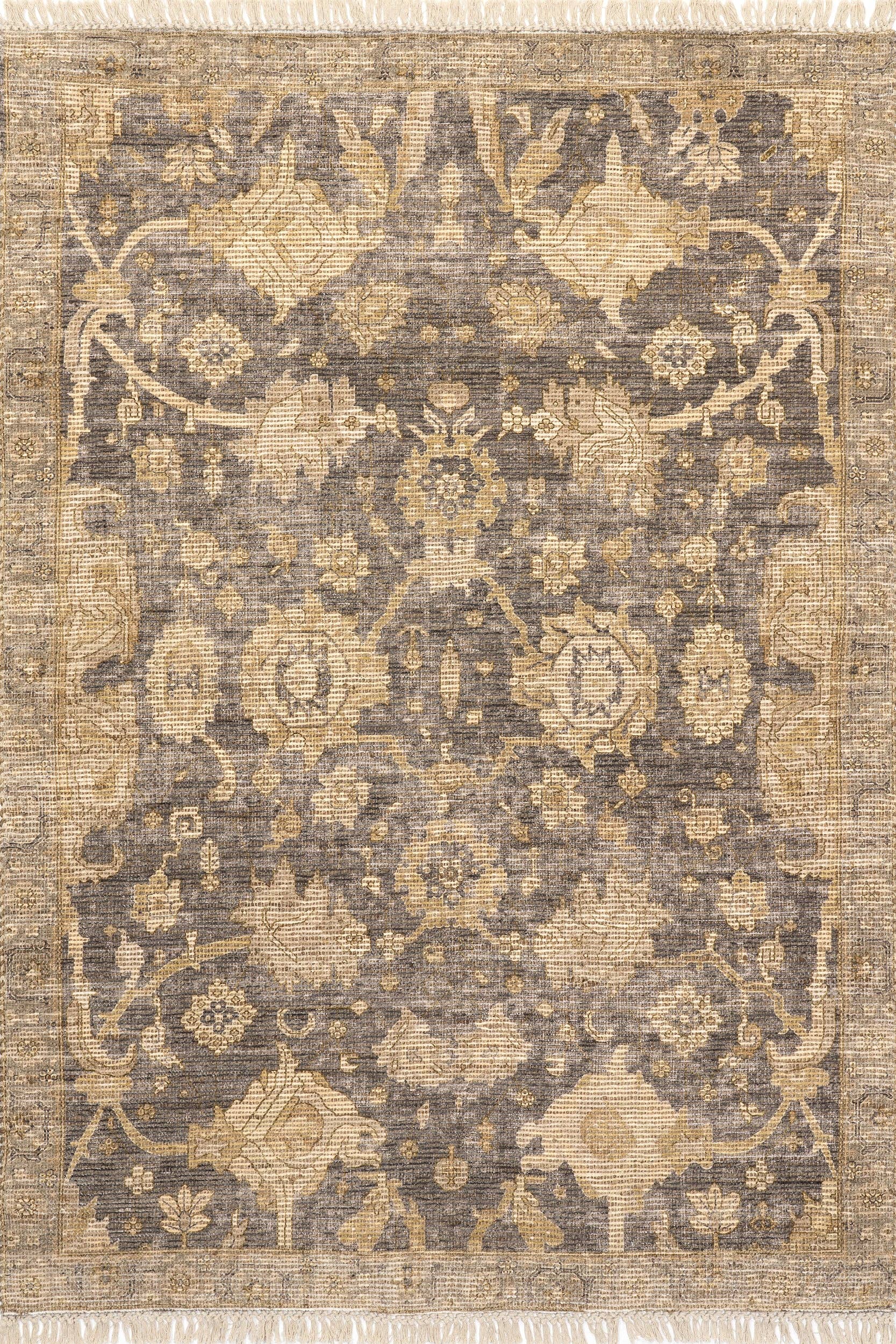 nuLOOM - Vente Tapis - Tapis Vintage à Franges Marigold15