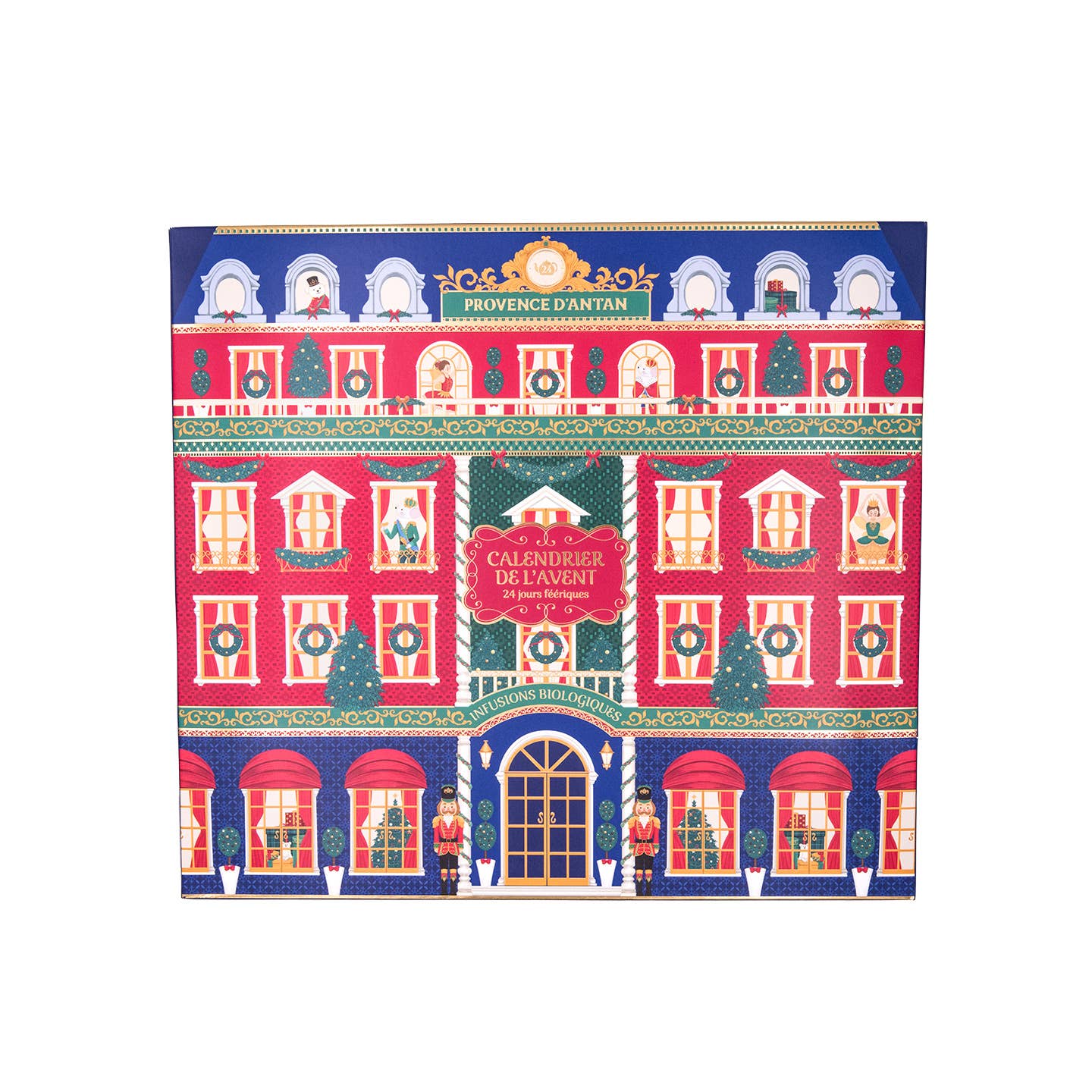 PROVENCE D'ANTAN - Wholesale Health/Detox Tea - Nutcracker Advent Calendar – 24 Organic Teas & Herbal Teas*2
