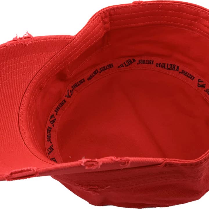 KBETHOS - Wholesale Baseball Cap - Unisex - Distressed Army Cadet (Fitted)33