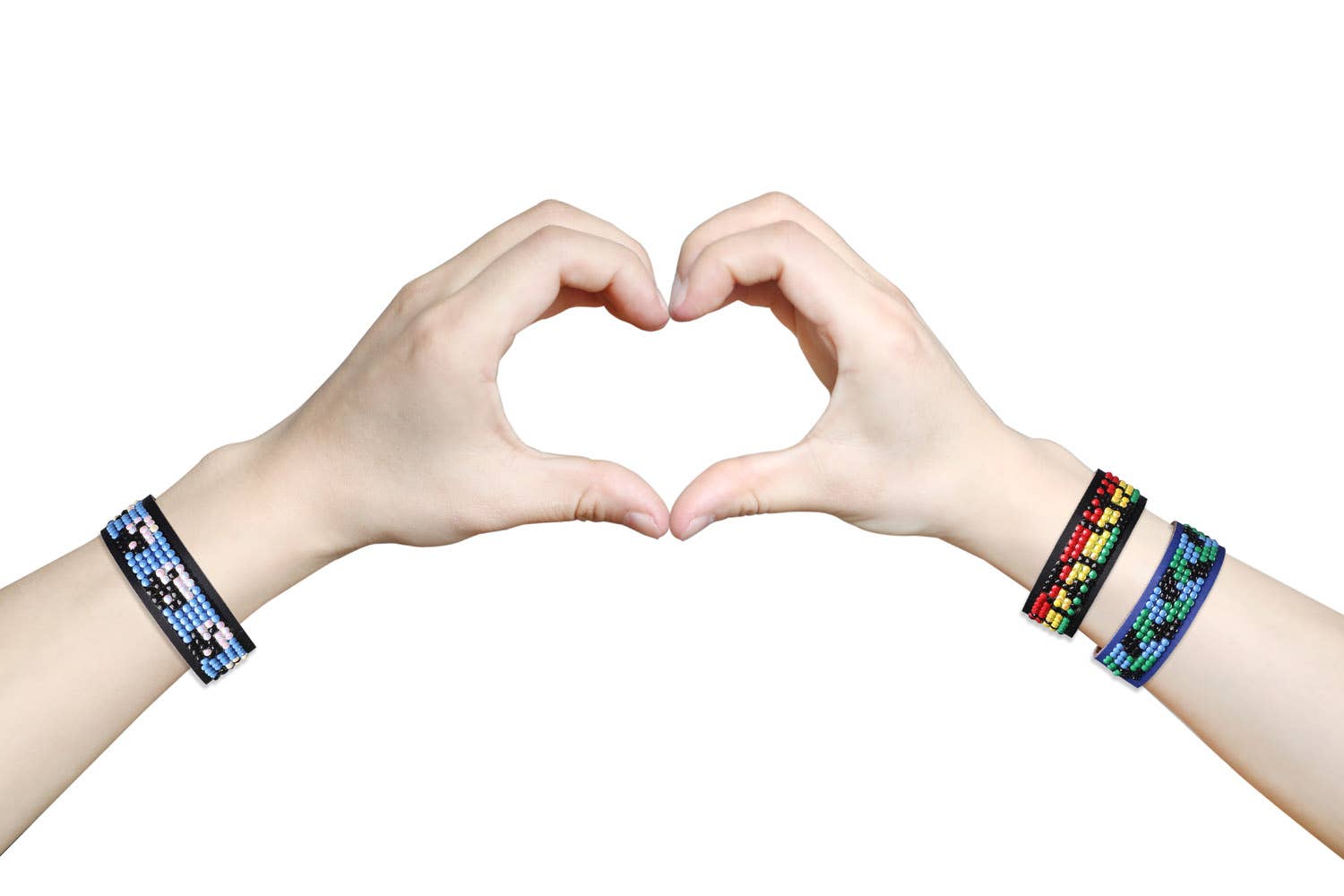 Toysmith - Wholesale DIY Craft Kit - Kids - Diamond Dotz Peace Bracelets2