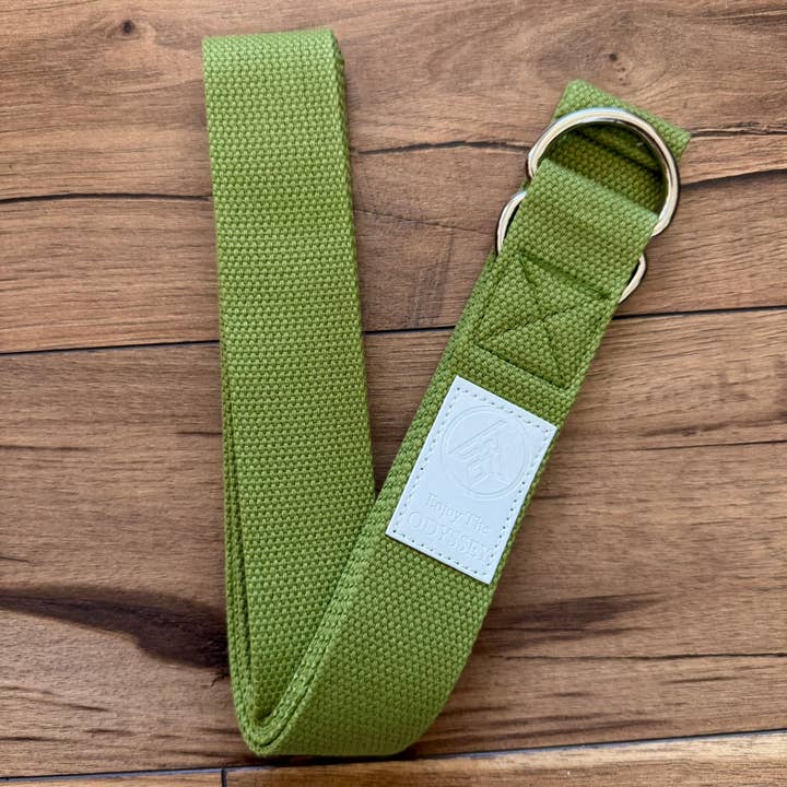 Asivana Yoga Company - Wholesale Yoga Strap/Band - Odyssey II 8ft Yoga Strap - Recycled Polyester5