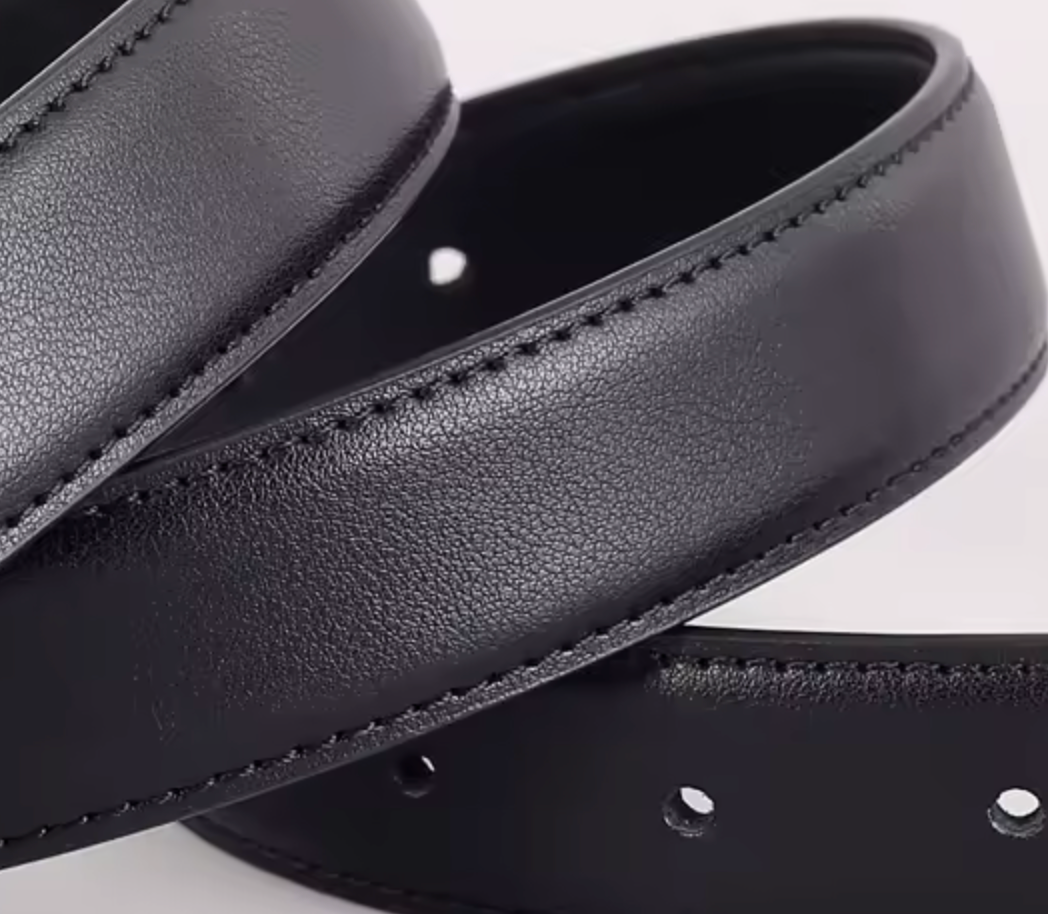 HoopLa - Wholesale Belt - Women's - Genuine Cowhide Leather Snaffle Buckle Belt1