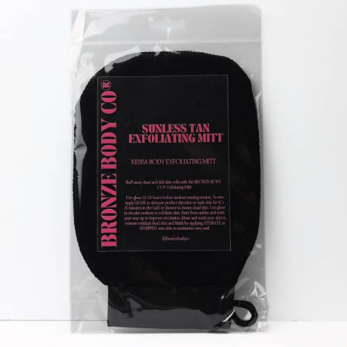 Kessa Body Exfoliating Mitt for wholesale by Bronze Body® Collection