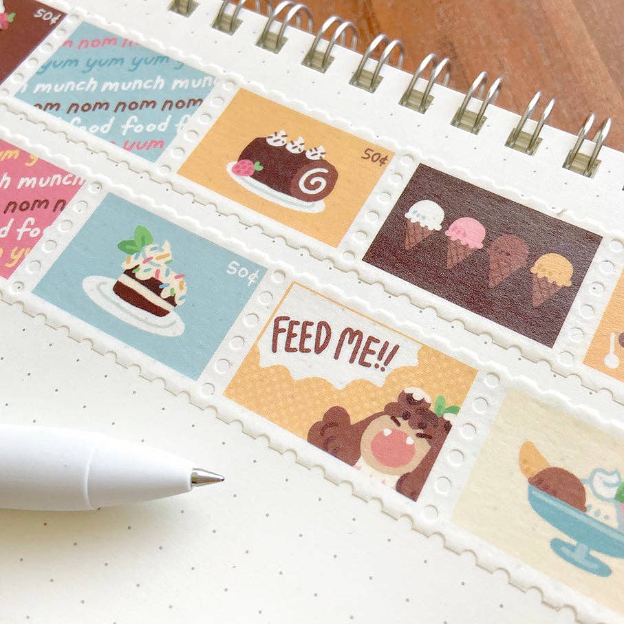 laughingbear - Wholesale Washi Tape - Feed Me! Stamp Washi Tape2