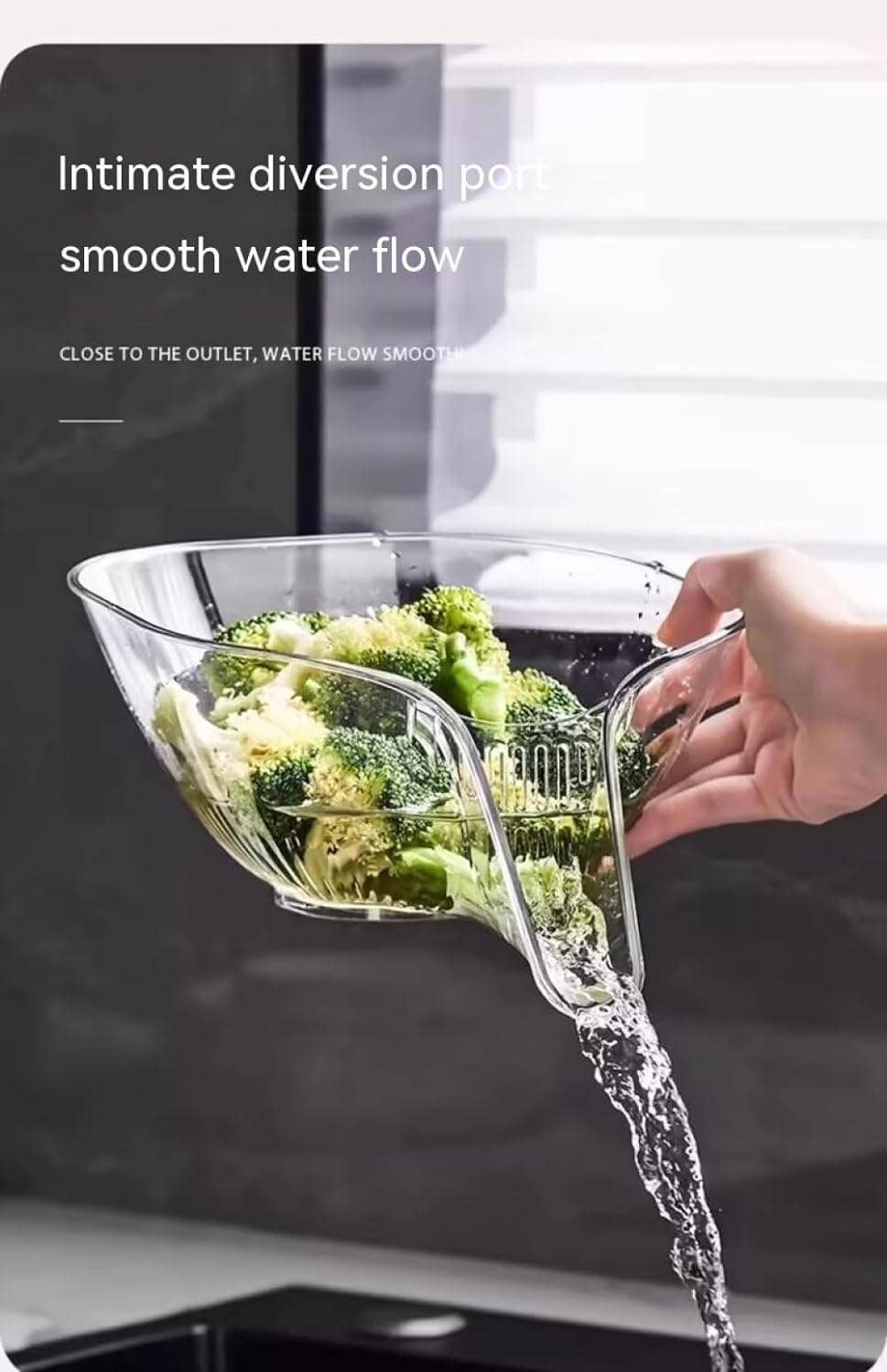 VIGOR - Vente Ustensile/gadget de cuisine - Entonnoir multifonctionnel, égouttoir, panier, passoire à aliments5