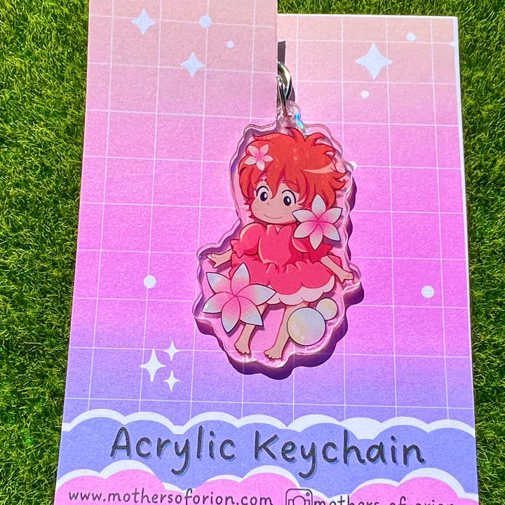 Mothers Of Orion - Wholesale Keychain - Unisex - Spring Ghibli Keychain Ponyo