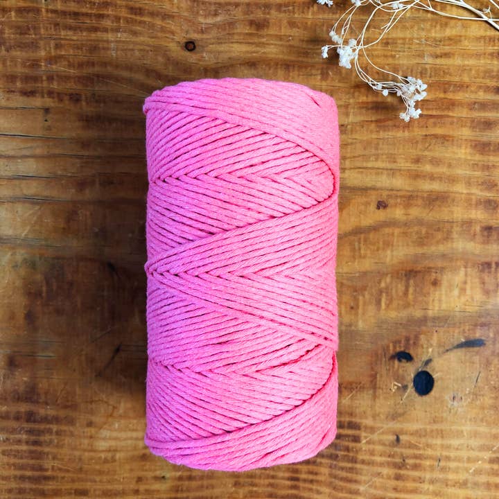 California Dreaming Macrame - Wholesale Yarn - 2mm recycled cotton rope | twisted | 200m9
