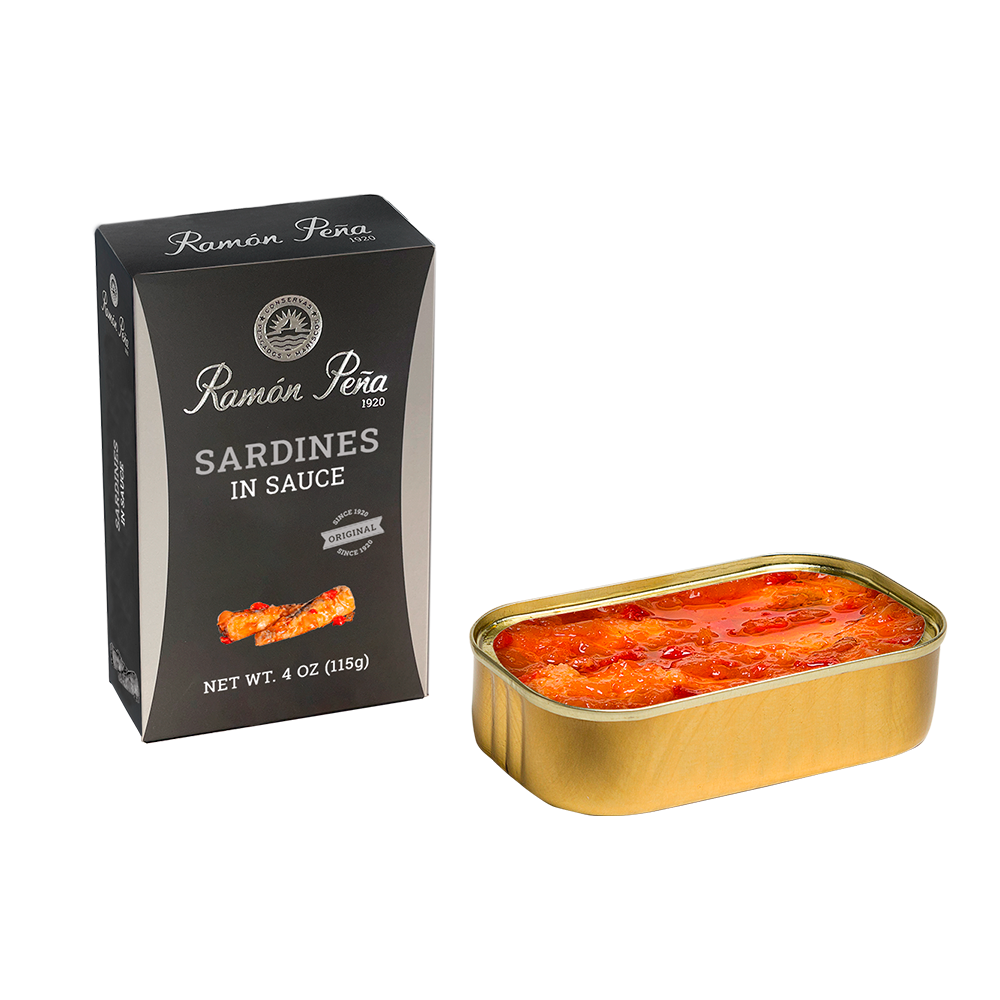 Ramón Peña - Wholesale Tinned Fish - Sardine In Sauce RR125 R. Peña LP0