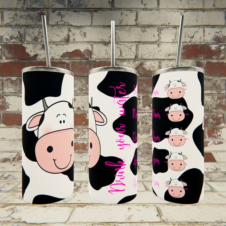 Suivi de l'eau des vaches pour la vente par Triple D's Tumblers n More