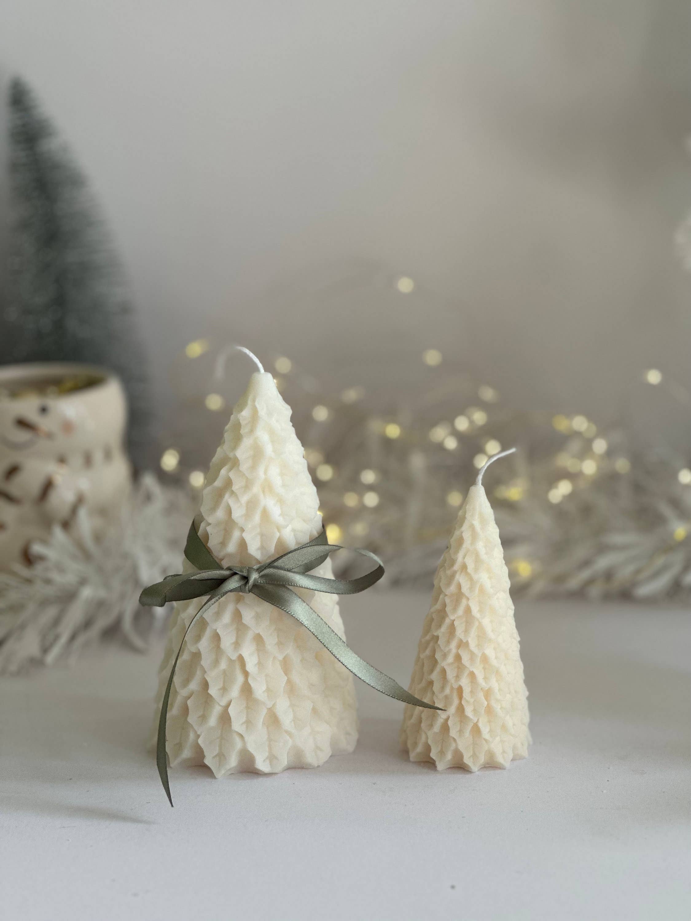 Maison Bohiti - Wholesale Novelty Candle - Soy Wax Large Pine Christmas Tree Candle | Christmas| Pillar0