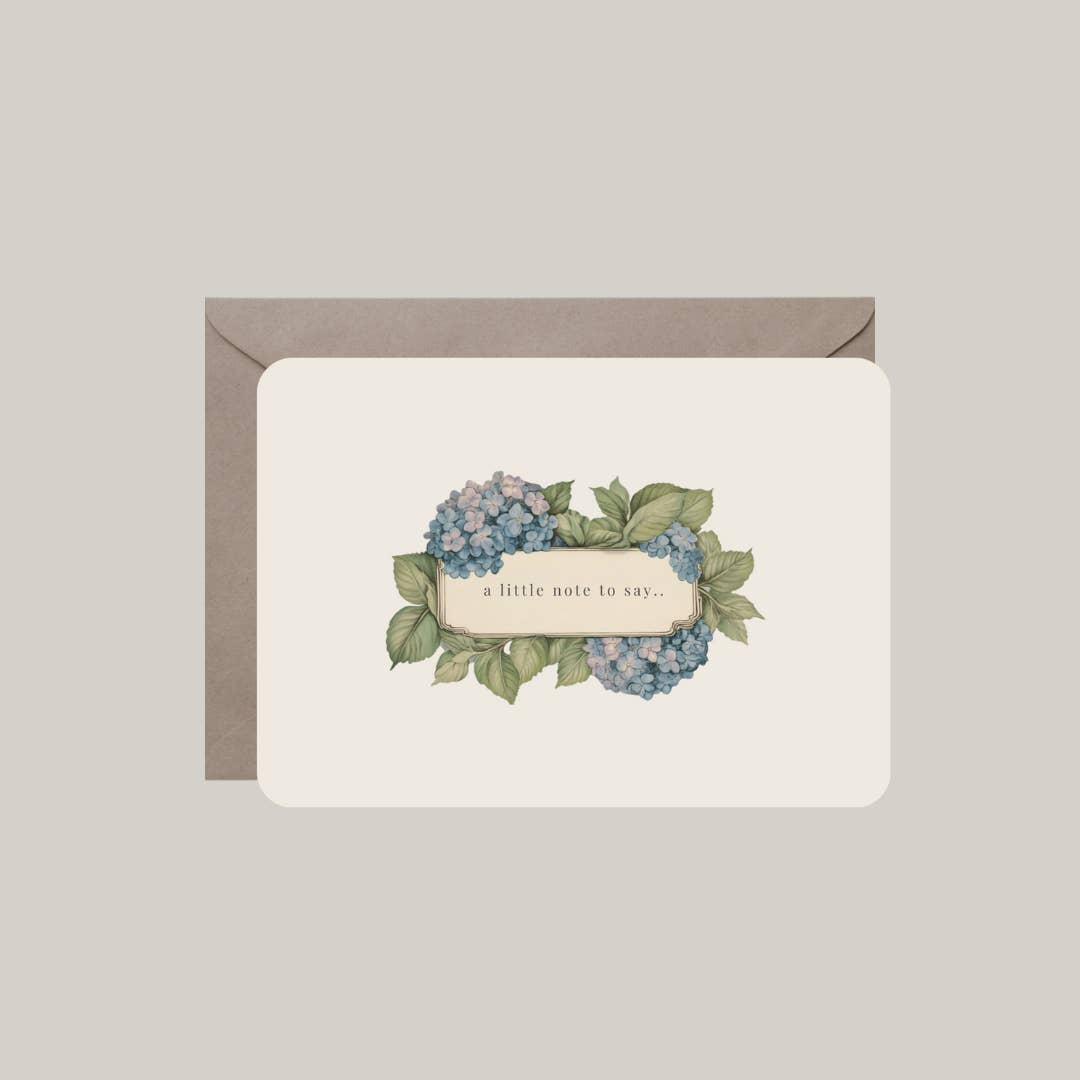De Papierboetiek - Wholesale Everyday Greeting Card - Card with envelope | a little note to say