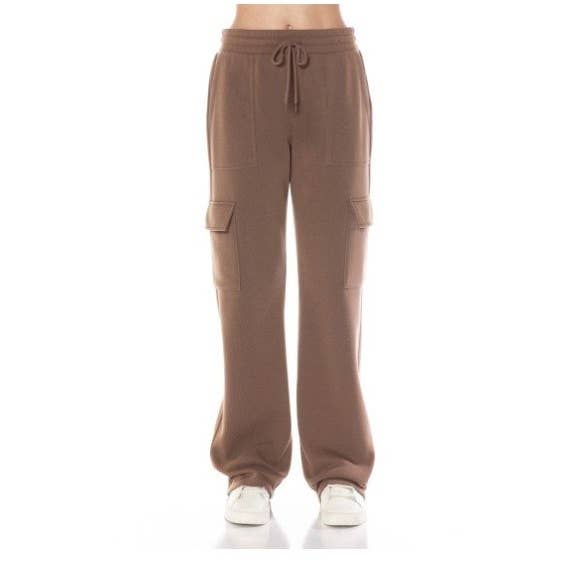 FLEECE CARGO RAKA TRÄNINGSBYXOR I REGULJÄR STORLEK för wholesale av Curve Market