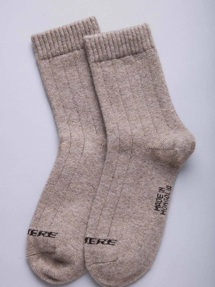 Grå Cashmere Strumpor för wholesale av Mongulai