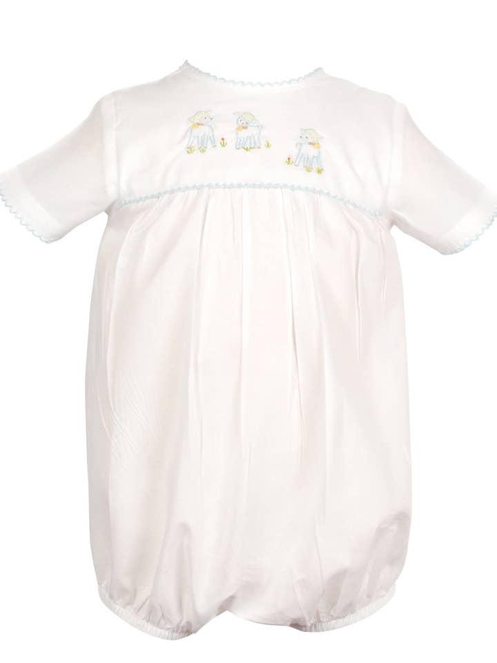 Lambikins Bubble - Blu intrecciato per la vendita all'ingrosso da parte di The Yellow Lamb