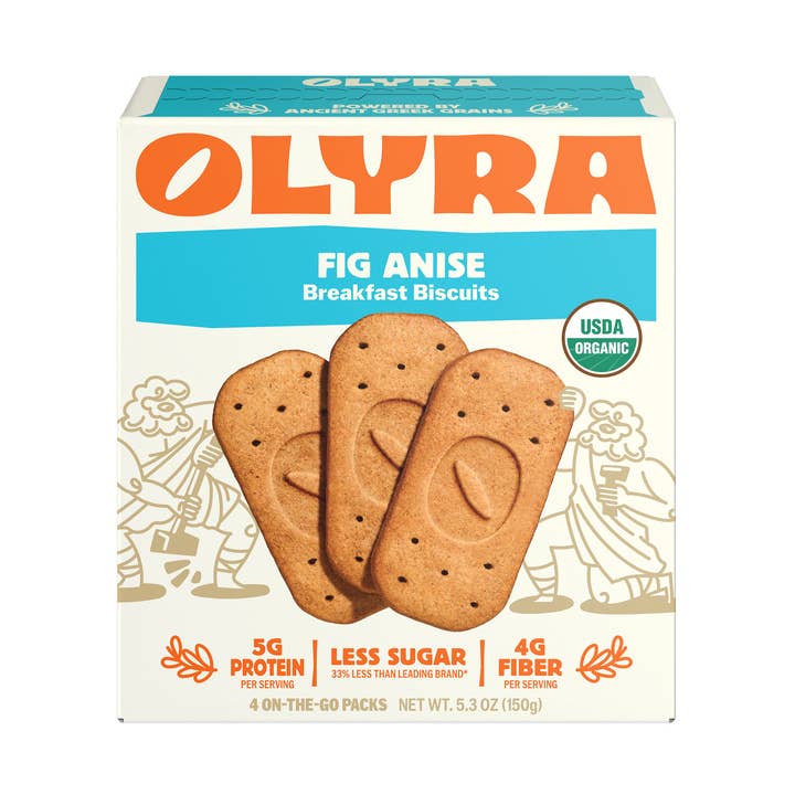 Fig Anise - Organic Breakfast Biscuits for wholesale by OLYRA