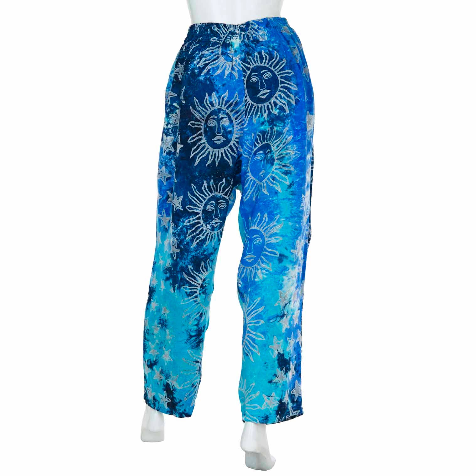 Siesta - Wholesale Broek - Uniseks - Bali Rayon broek - Blue Celestial3
